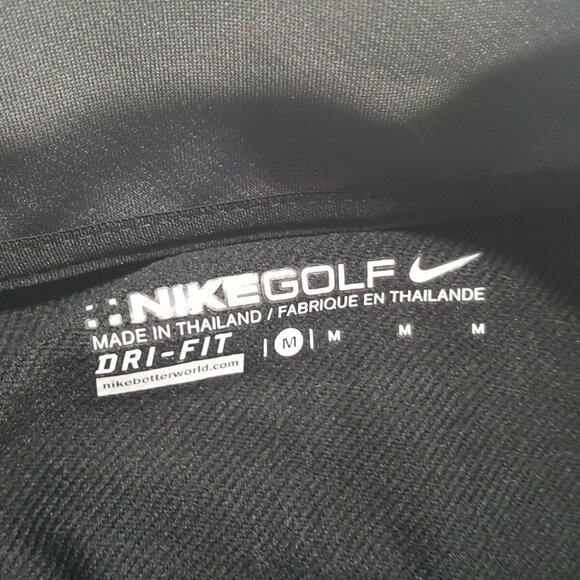 Nike Golf Women’s  Long Sleeve  Pullover Size Medium Black 1/4 Zip - Picture 5 of 6